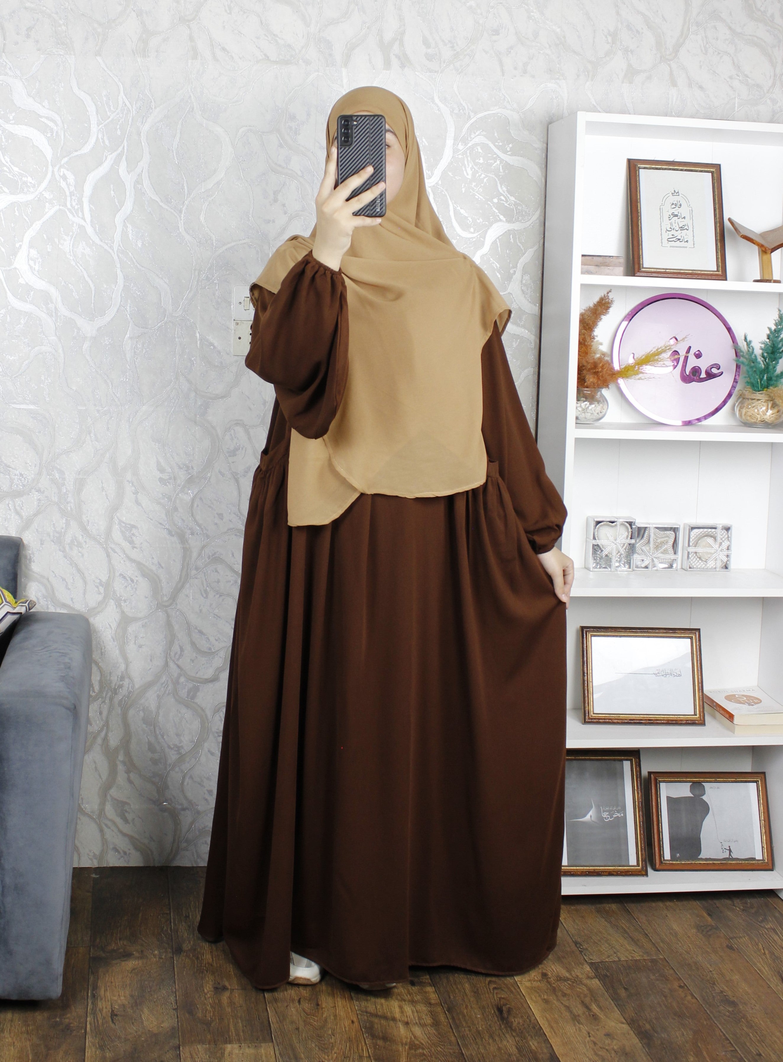 عباية ياقوت - ثوب ريحانة ممتاز