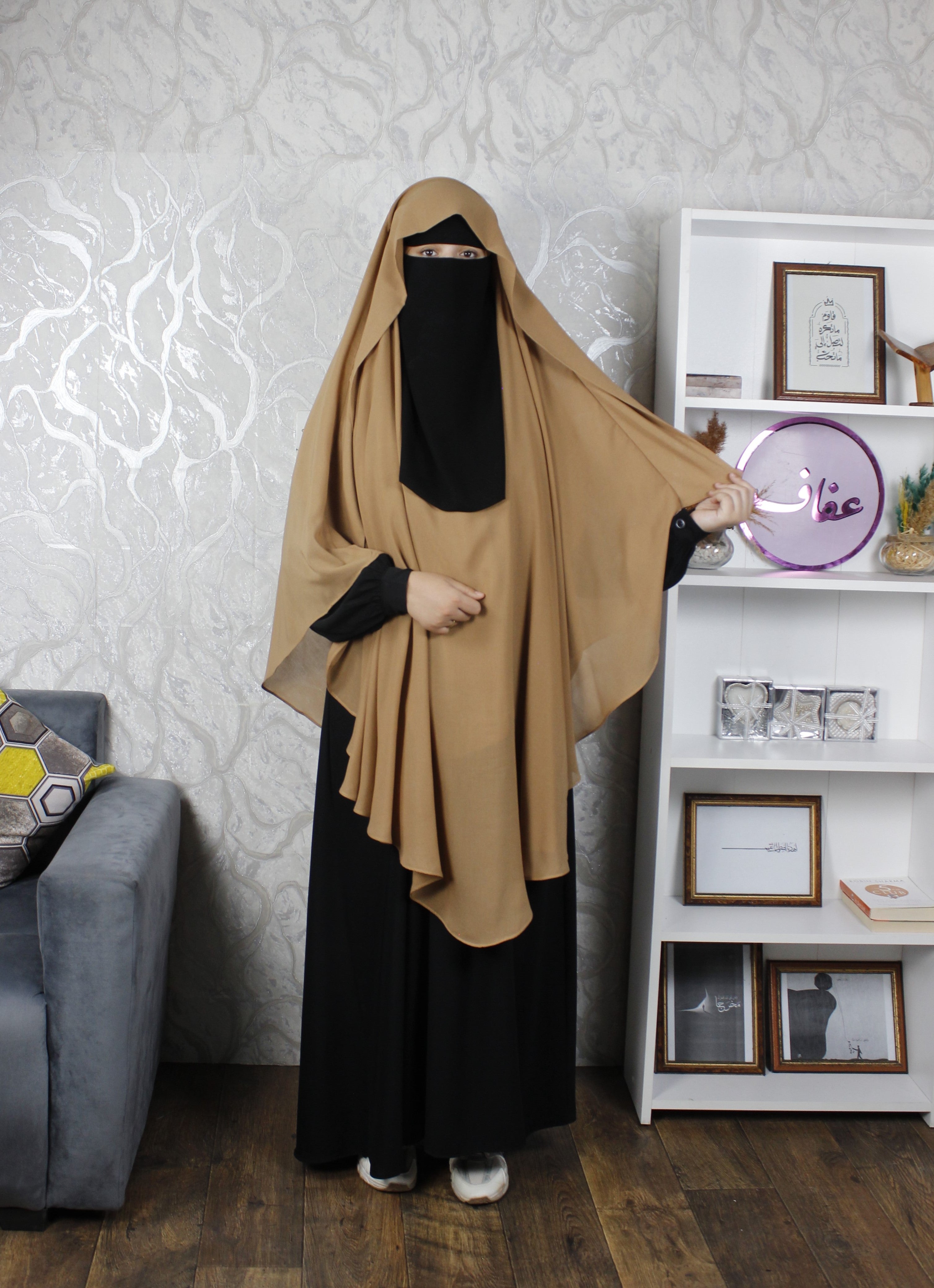 كاب عفة ــ ثوب طرحة الخليج