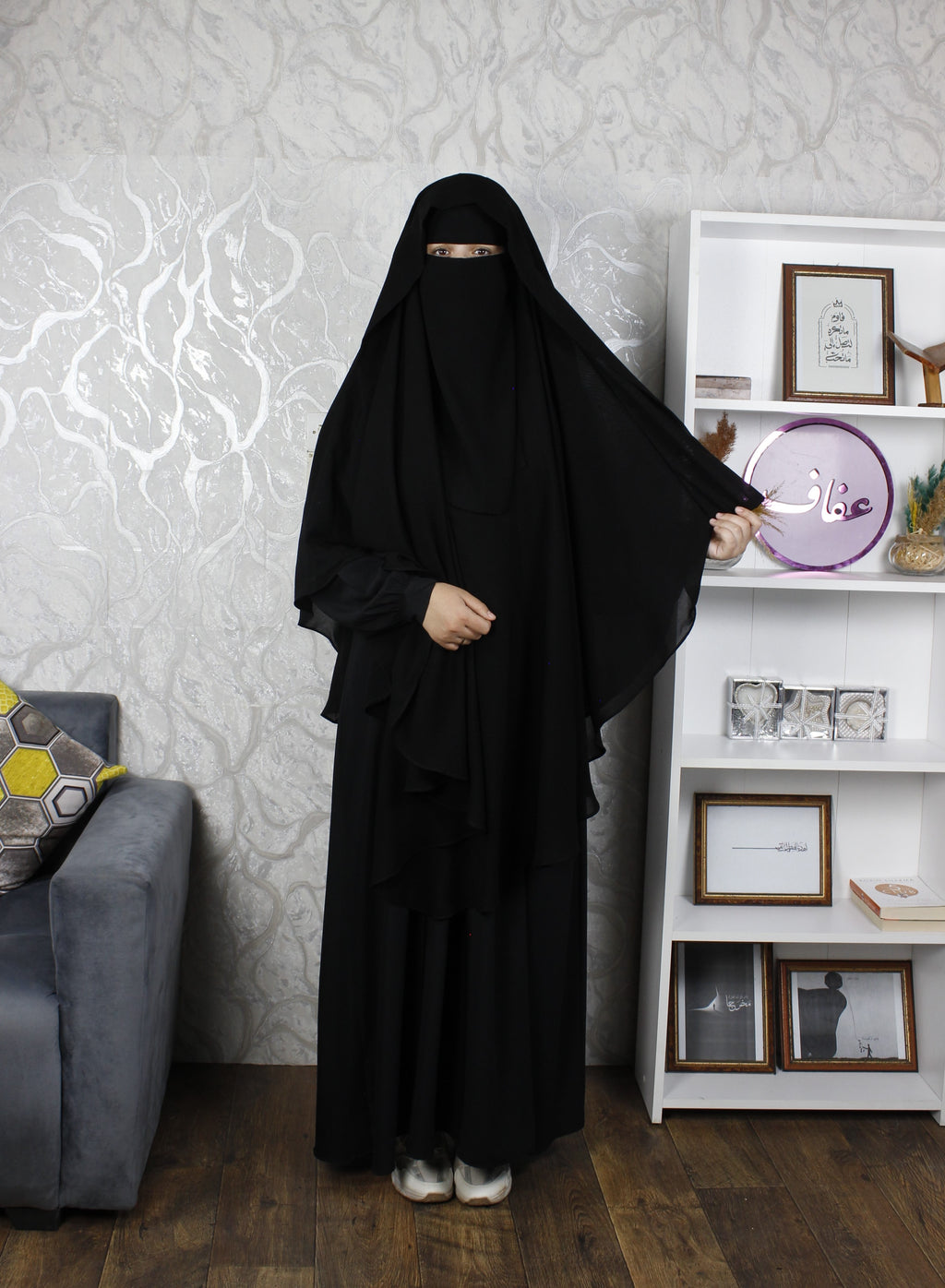 كاب عفة ــ ثوب طرحة الخليج