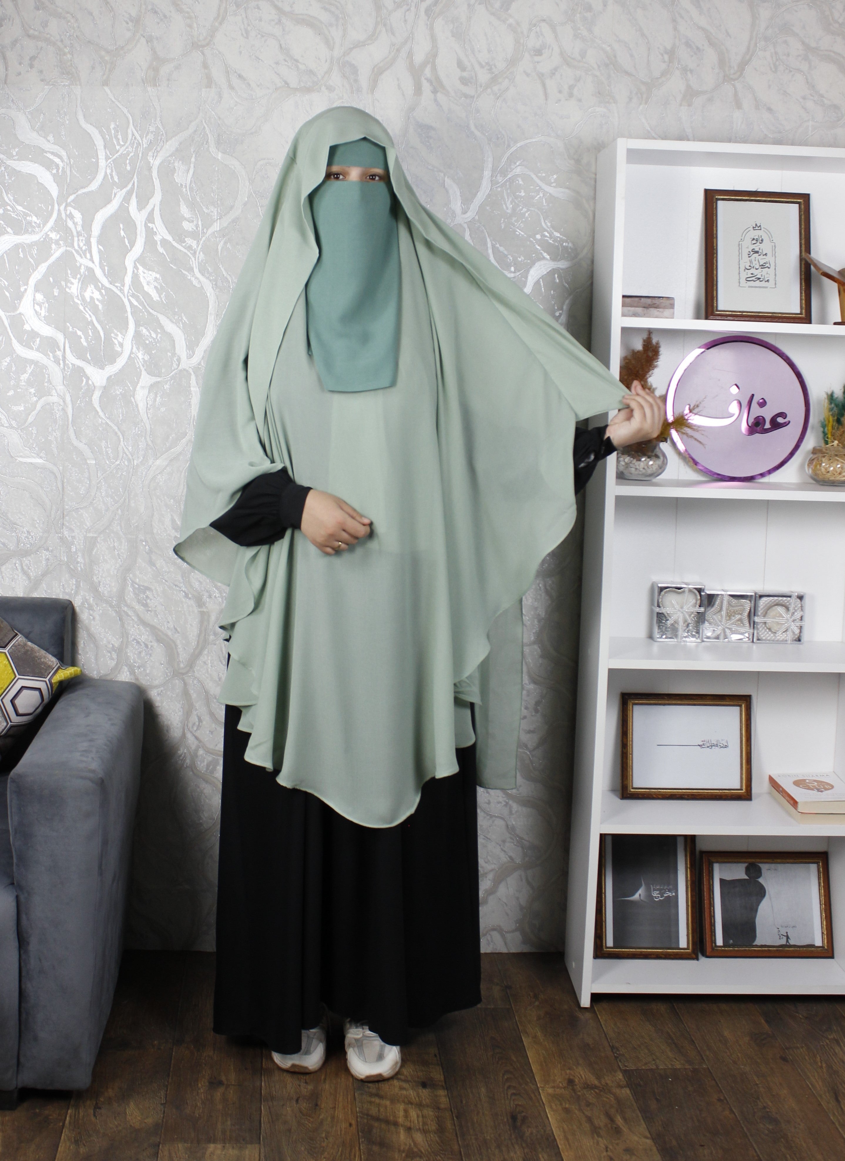 كاب عفة ــ ثوب طرحة الخليج