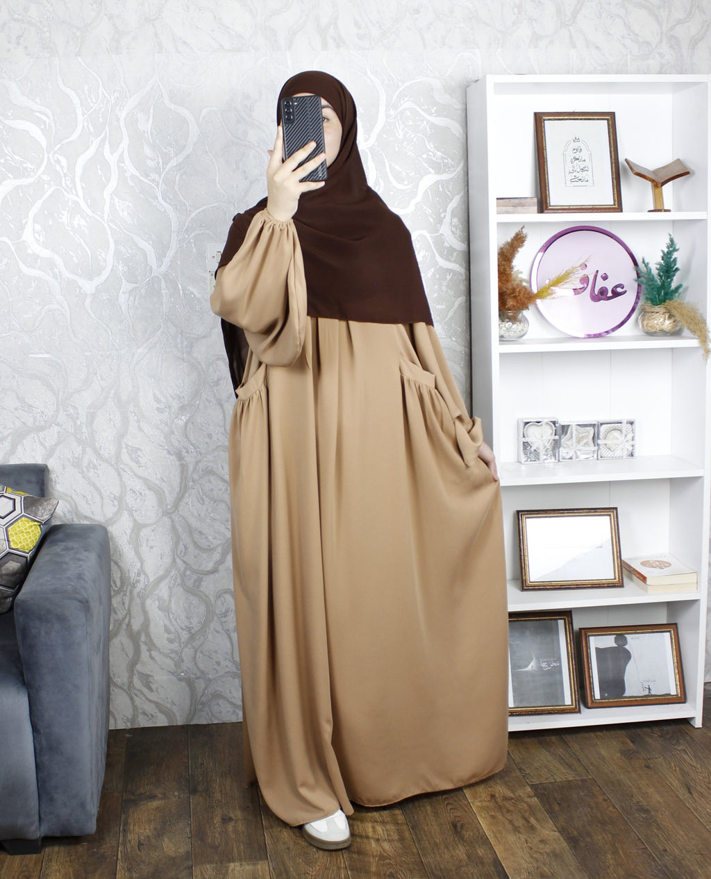 عباية ياقوت - ثوب ريحانة ممتاز