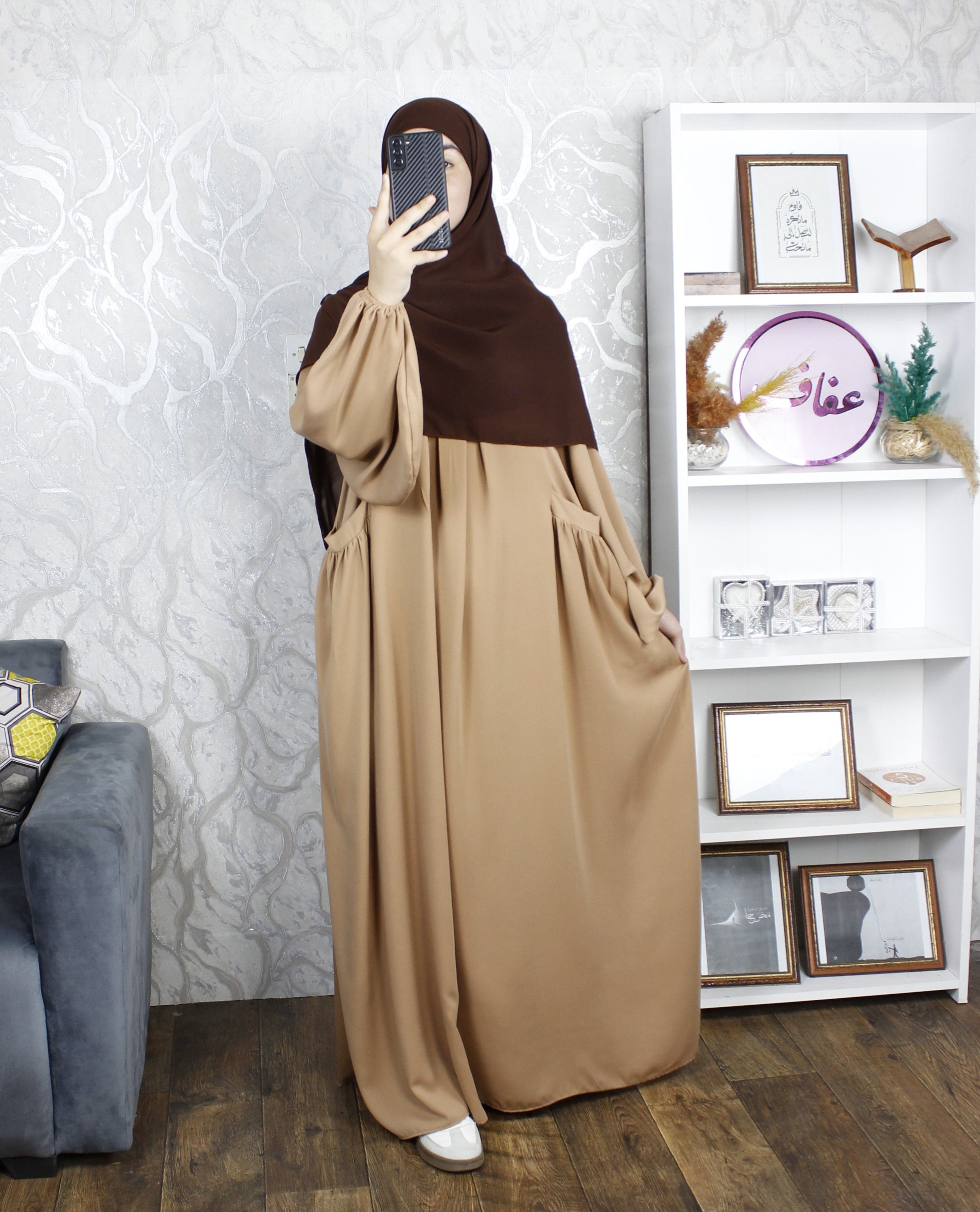 عباية ياقوت - ثوب ريحانة ممتاز