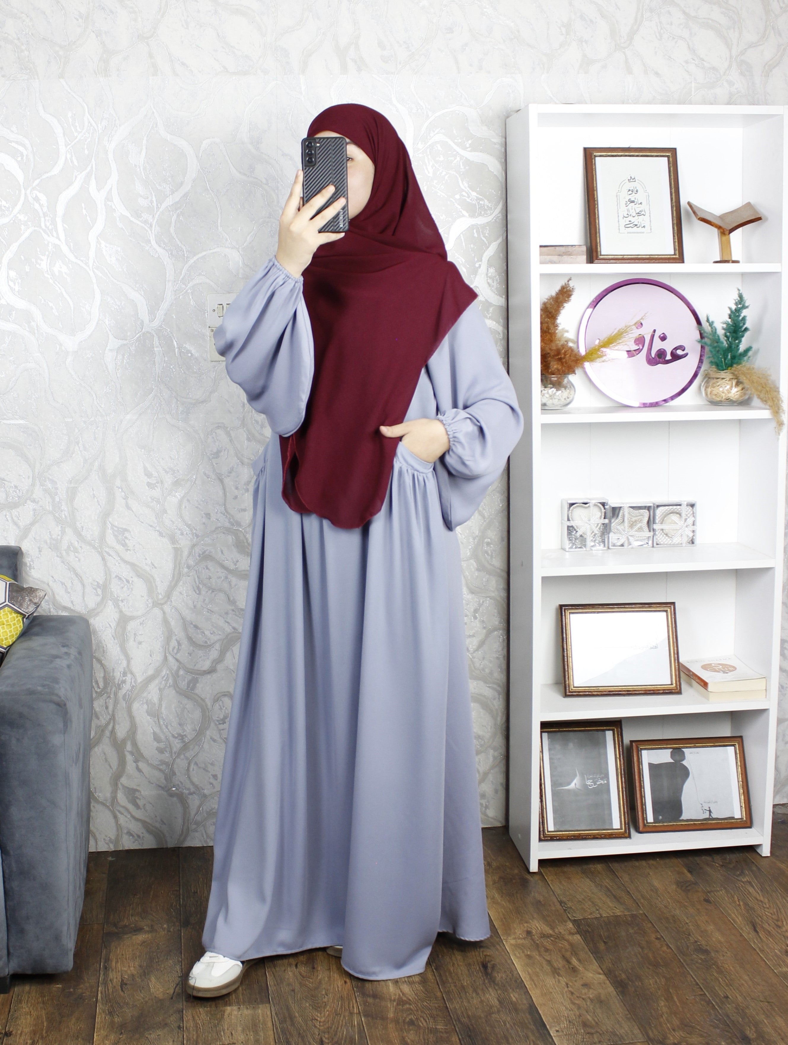 عباية ياقوت - ثوب ريحانة ممتاز