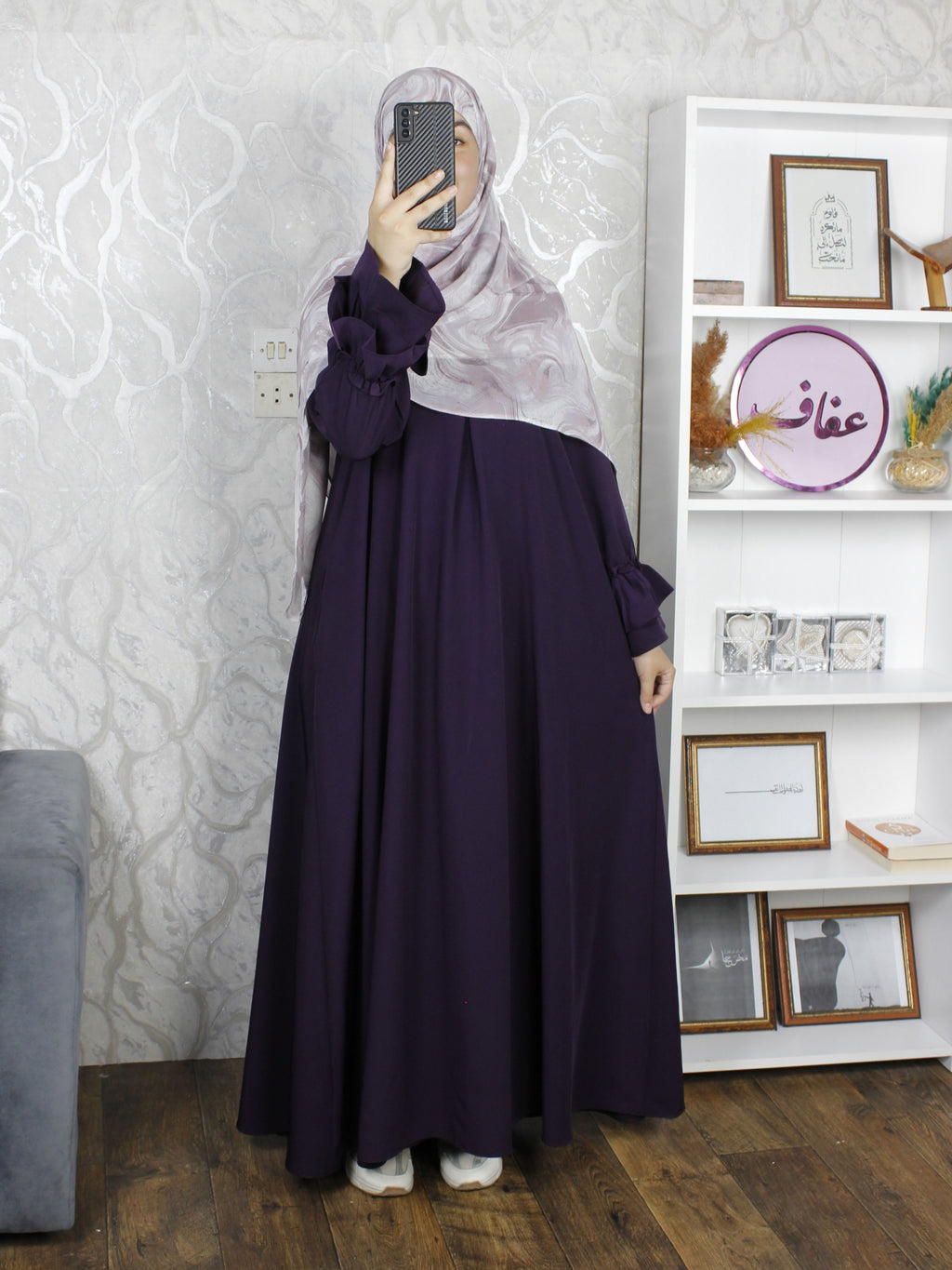 عباية وقار- لأن الراحة في الشتاء تبدأ من عبايتك