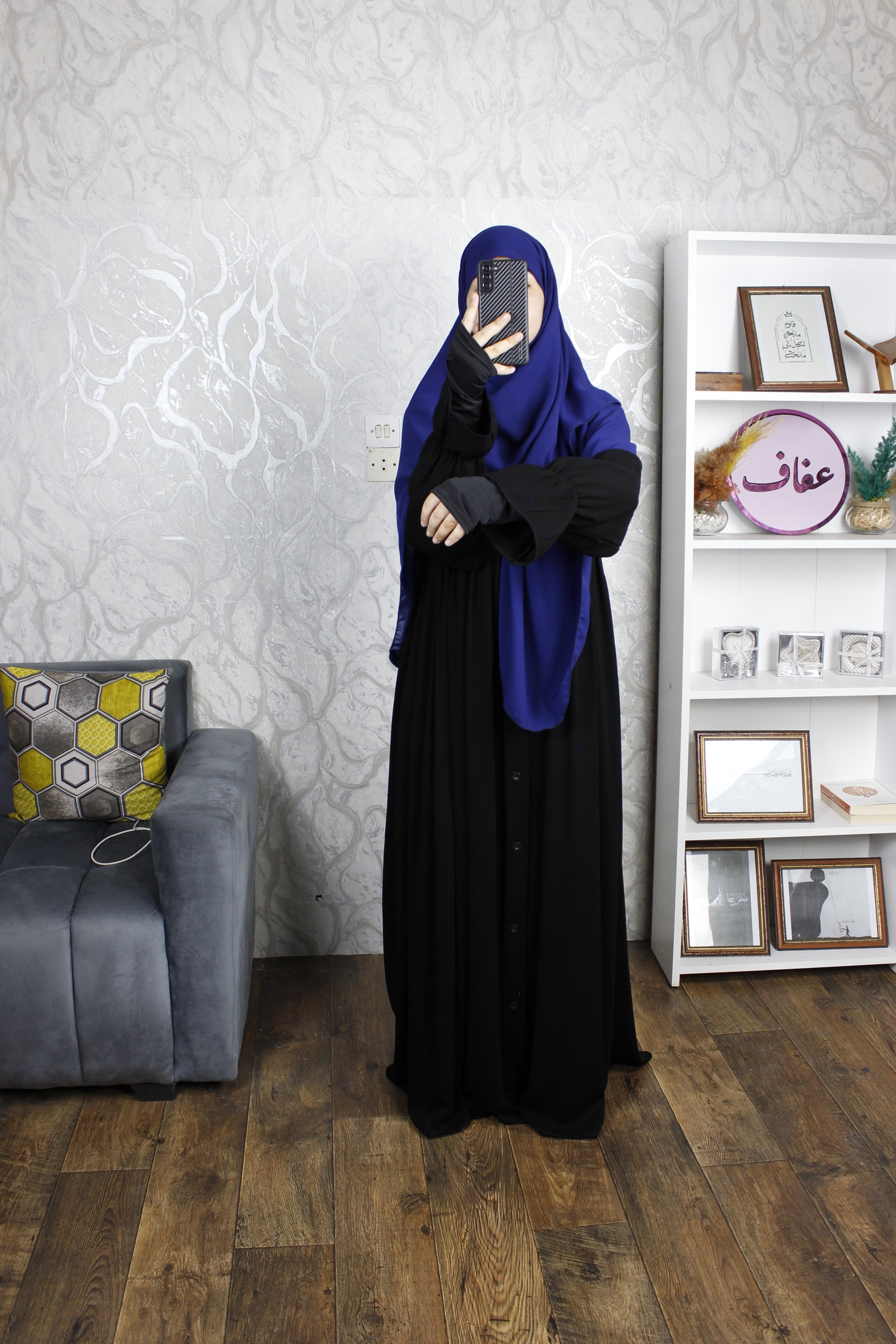عباية  سمر - ثوب ريحانة ممتاز