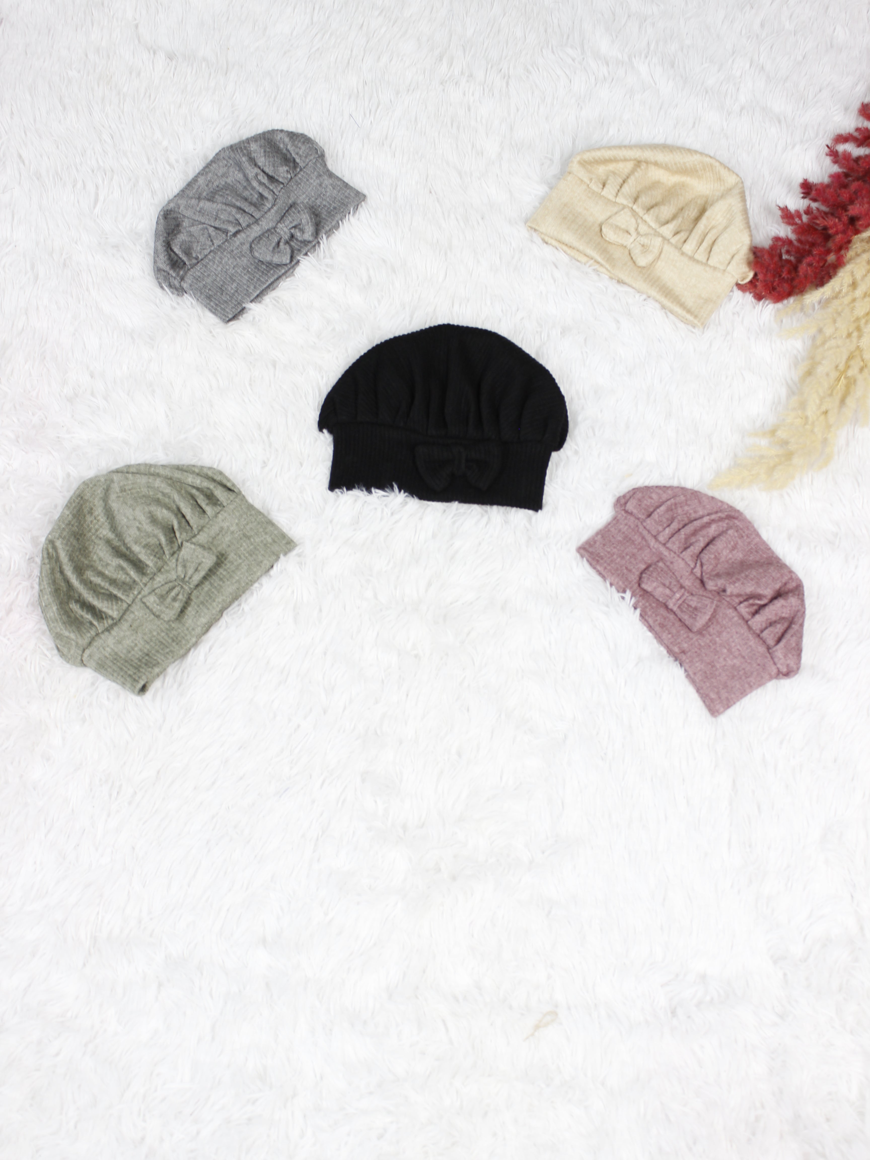 عباية لينا  من قطعتين   للأطفال مع قبعة