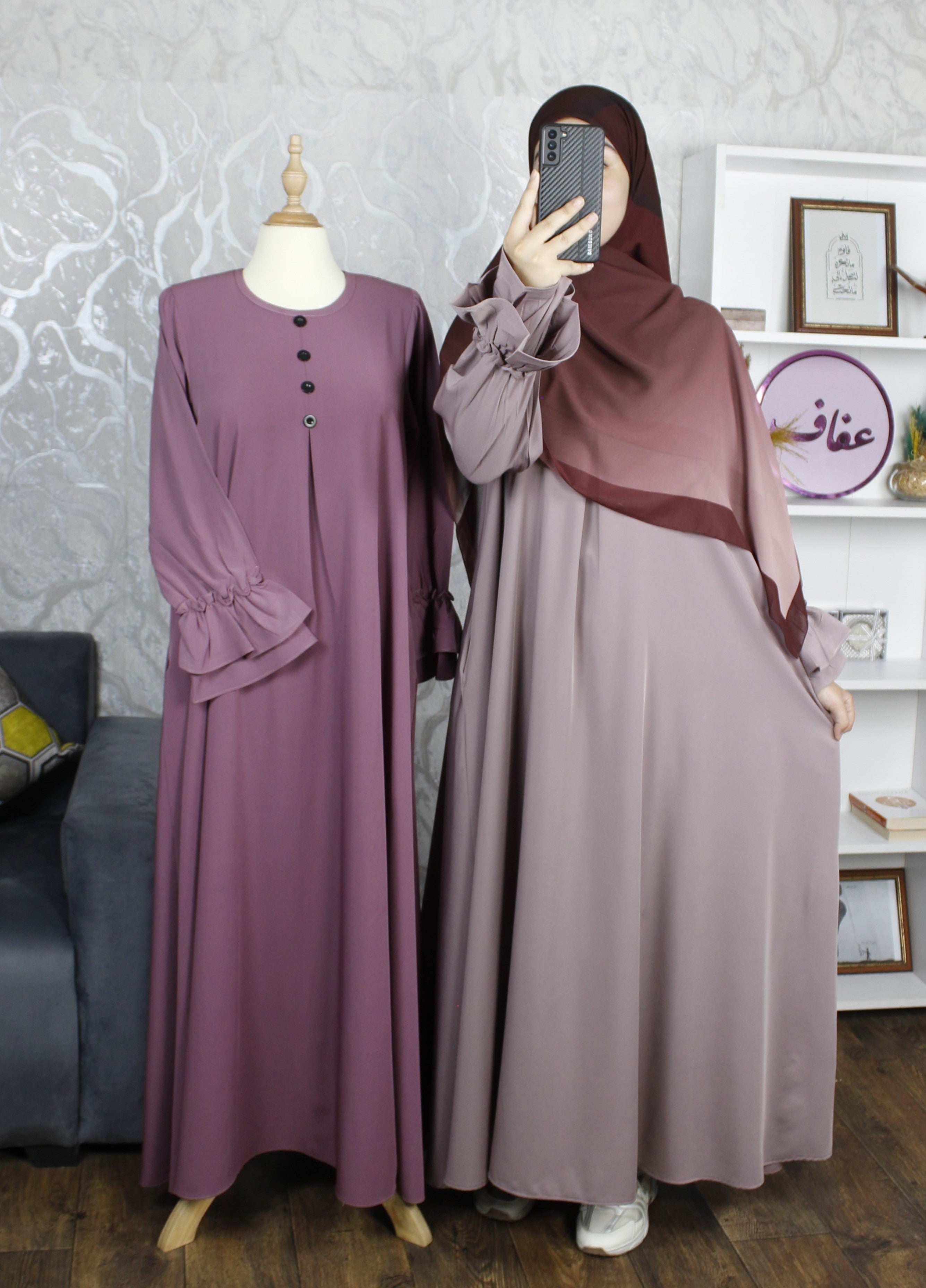 عباية وقار- لأن الراحة في الشتاء تبدأ من عبايتك