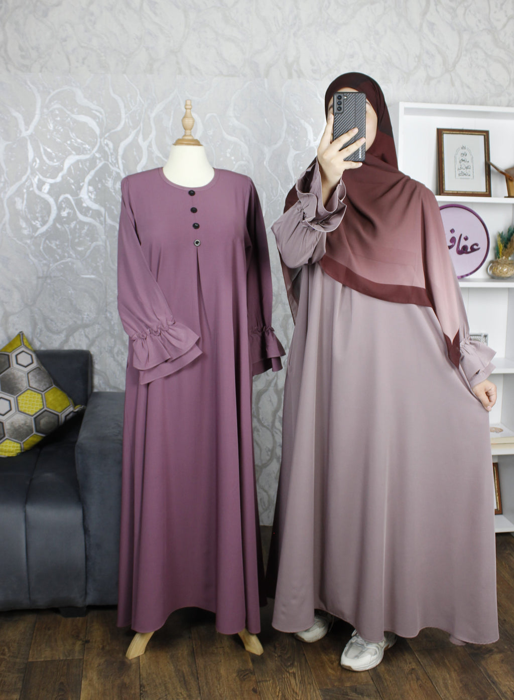 عباية وقار- لأن الراحة في الشتاء تبدأ من عبايتك