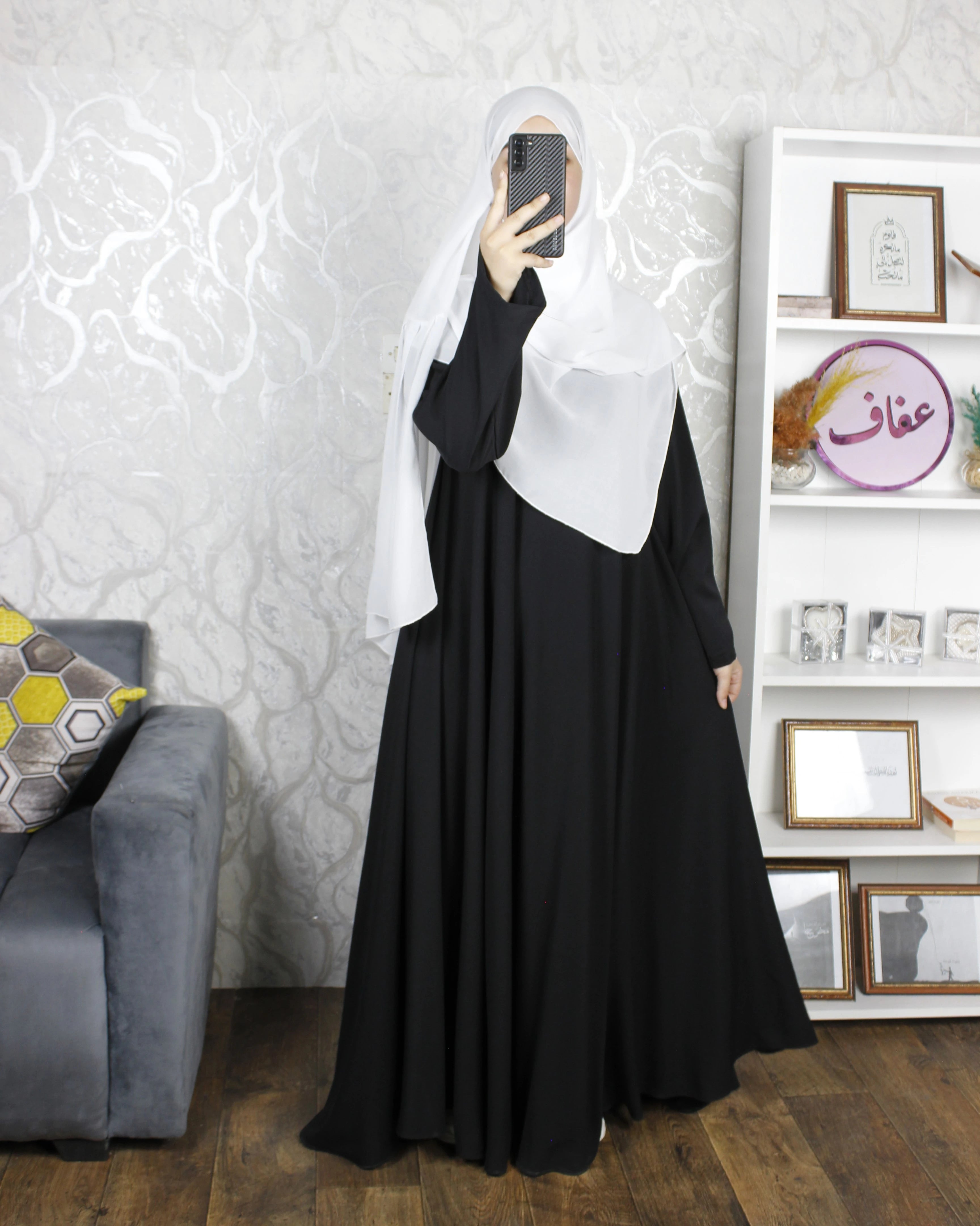 شال عفاف - تصميم فرفارة