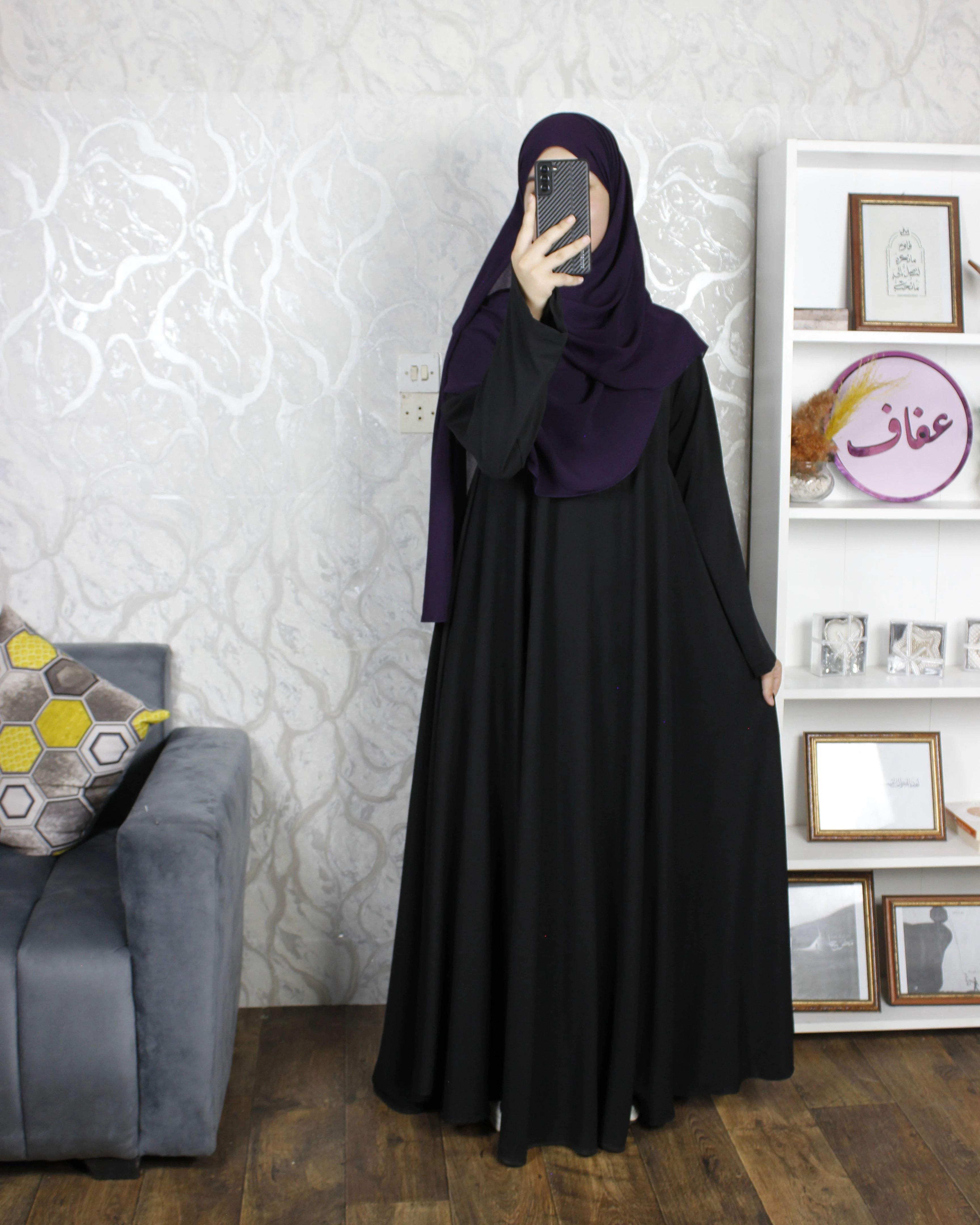 شال عفاف - تصميم فرفارة